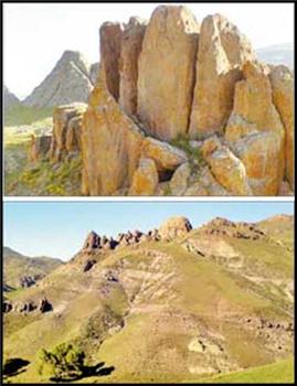 تخریب بخشی از قلعه تاریخی حوضلی هریس توسط باند جعلی کاوش!