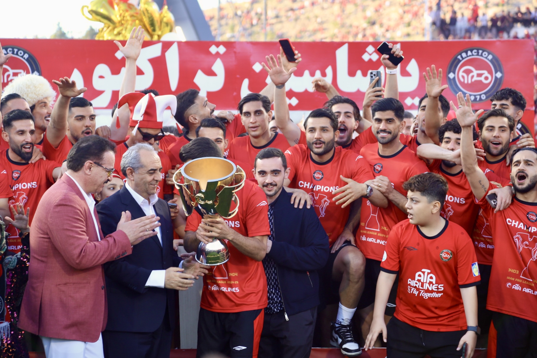 IMG 1296 - جشن قهرمانی تراکتور در تبریز