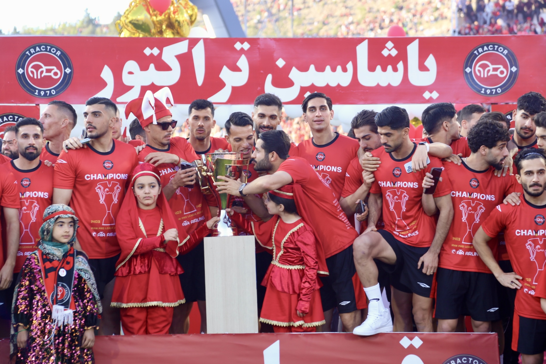 IMG 1344 - جشن قهرمانی تراکتور در تبریز